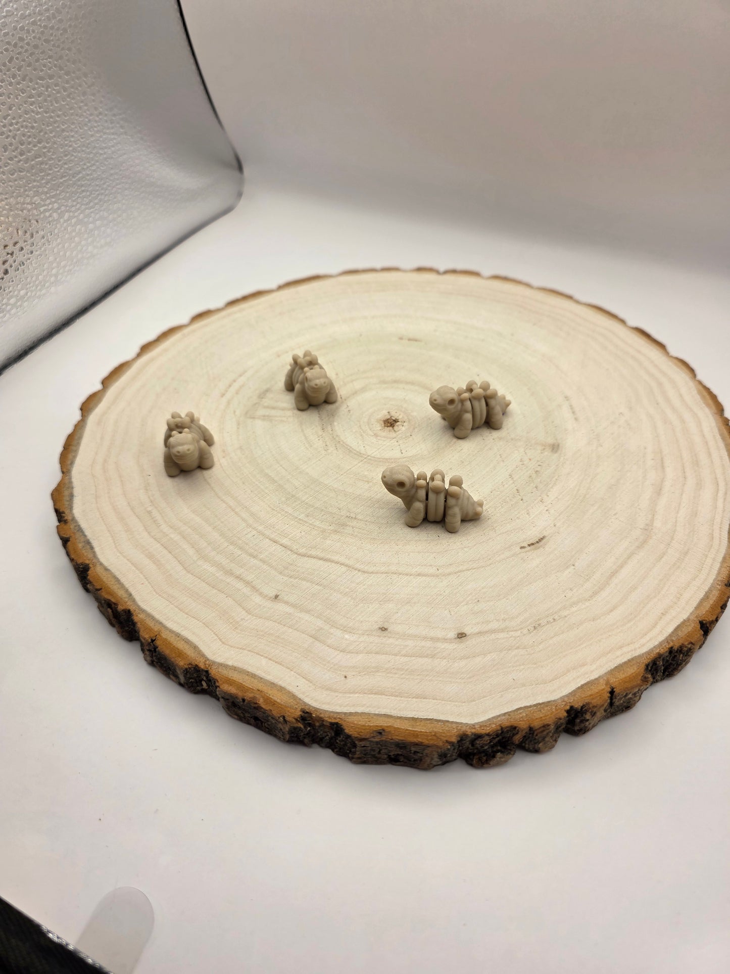 3d printed articulated stegosaurus