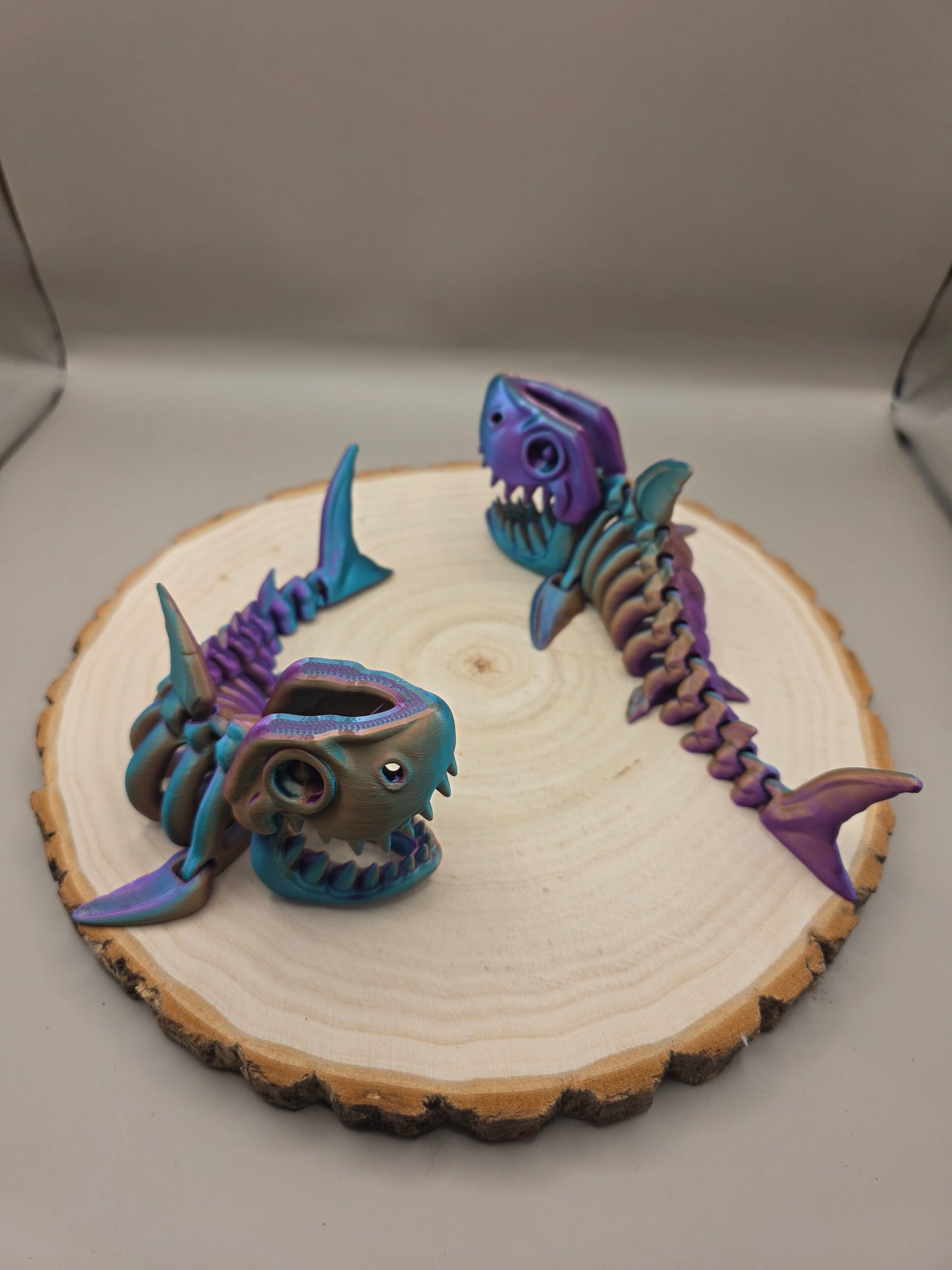 3d printed articulated shark skeleton