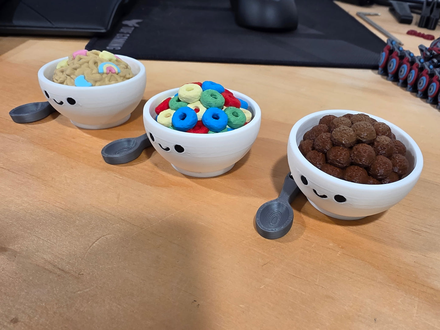 3D Printed Cereal Kinetic Klickers