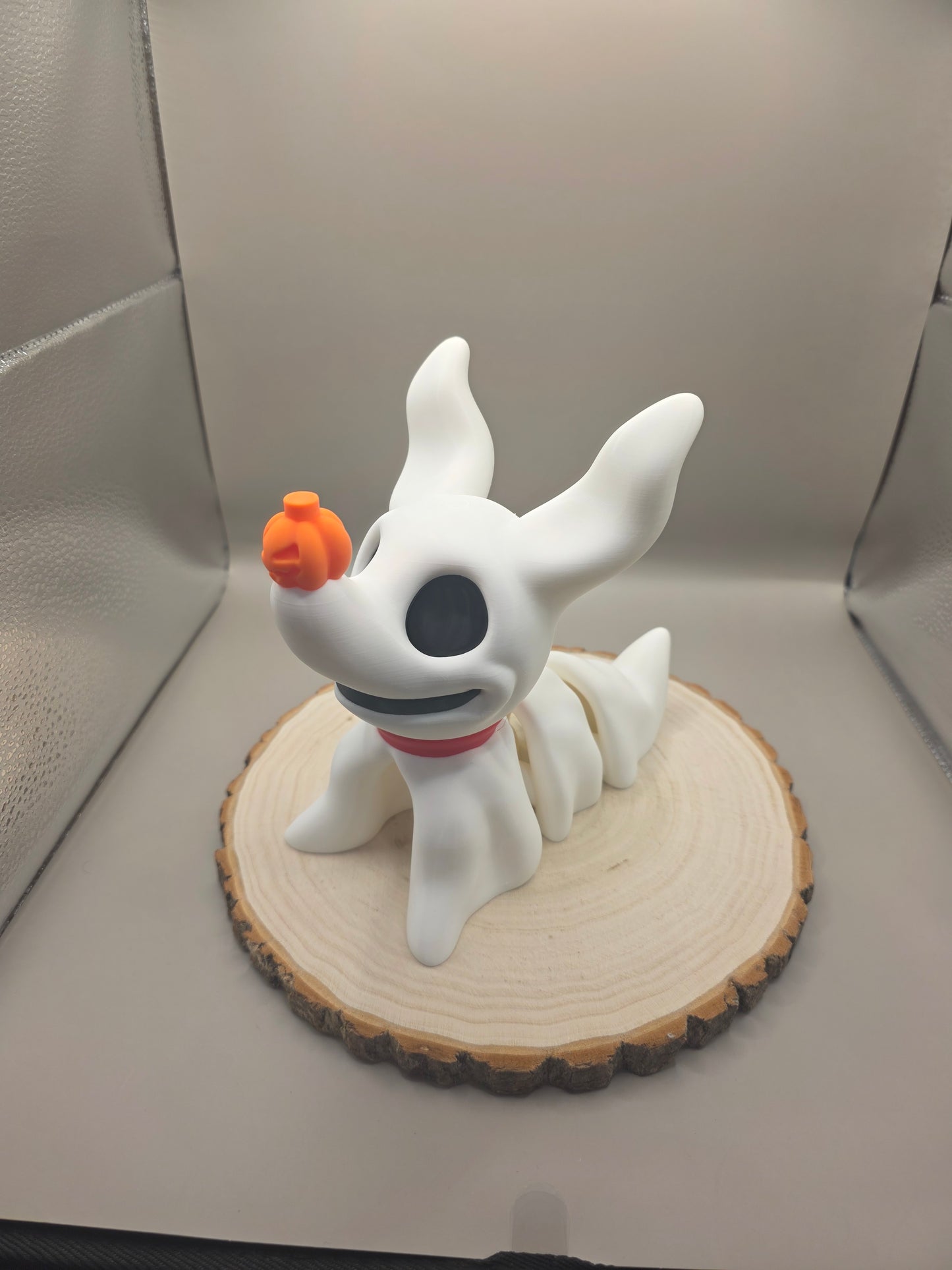 3d printed articulated Zero the ghost dog fidget